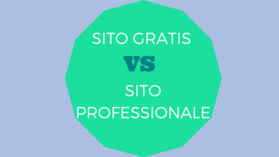 sito gratis o sito professionale