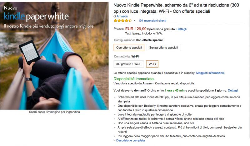 descrizione prodotto